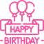 Birthday party photo booth icon